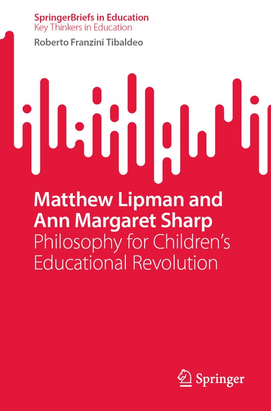 Front cover_Matthew Lipman and Ann Margaret Sharp