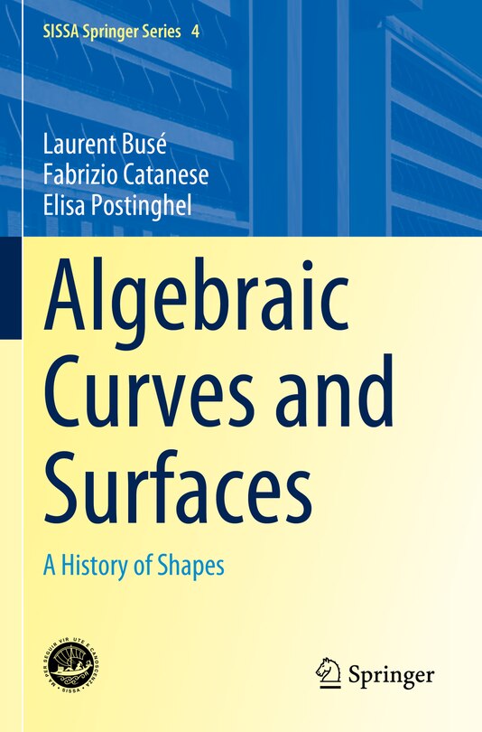 Couverture_Algebraic Curves and Surfaces