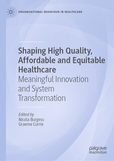 Front cover_Shaping High Quality, Affordable and Equitable Healthcare