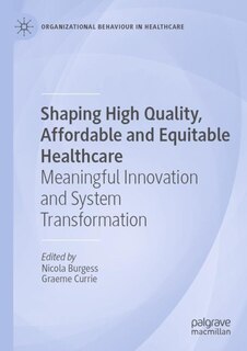 Front cover_Shaping High Quality, Affordable and Equitable Healthcare