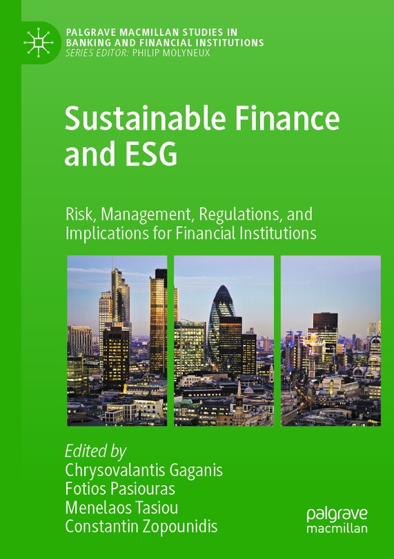 Front cover_Sustainable Finance and ESG