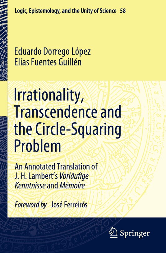Couverture_Irrationality, Transcendence and the Circle-Squaring Problem