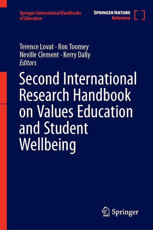 Front cover_Second International Research Handbook on Values Education and Student Wellbeing