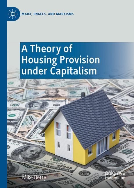 Front cover_A Theory of Housing Provision under Capitalism