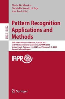 Couverture_Pattern Recognition Applications and Methods
