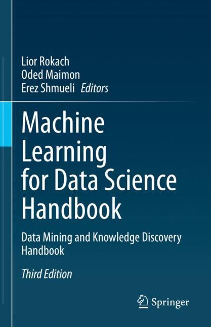 Couverture_Machine Learning for Data Science Handbook