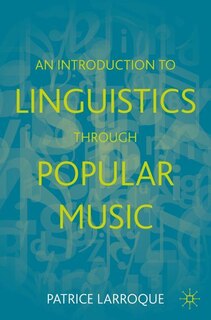 Couverture_An Introduction to Linguistics through Popular Music