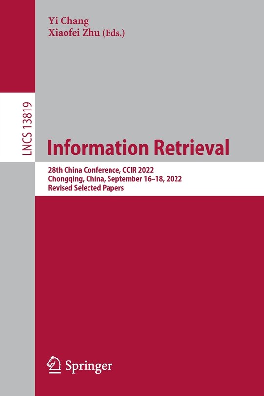 Front cover_Information Retrieval