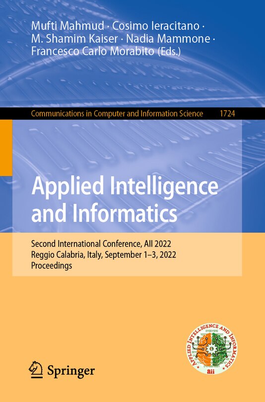 Couverture_Applied Intelligence and Informatics