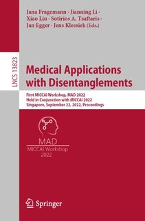 Front cover_Medical Applications with Disentanglements