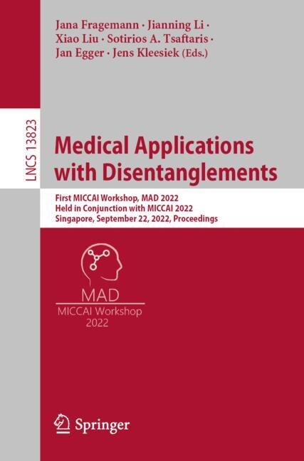 Front cover_Medical Applications with Disentanglements