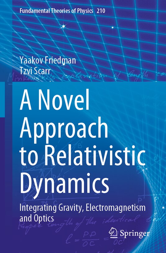 Front cover_A Novel Approach to Relativistic Dynamics
