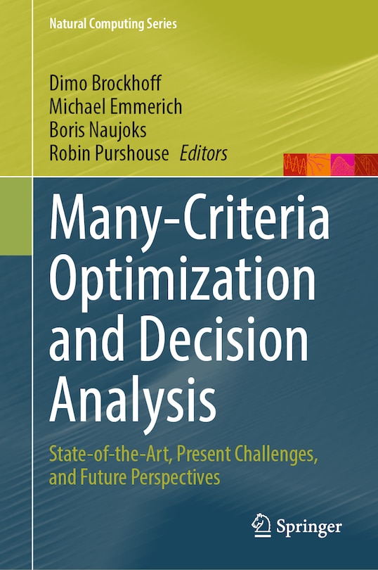 Front cover_Many-Criteria Optimization and Decision Analysis