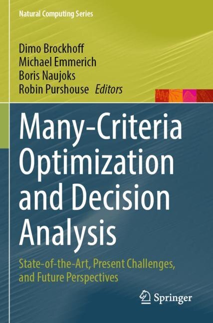 Front cover_Many-Criteria Optimization and Decision Analysis