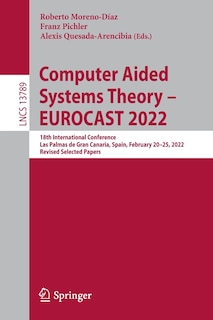 Front cover_Computer Aided Systems Theory - EUROCAST 2022