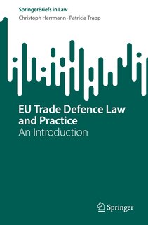 Couverture_EU Trade Defence Law and Practice