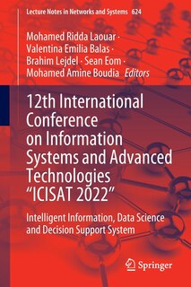 Couverture_12th International Conference on Information Systems and Advanced Technologies ICISAT 2022