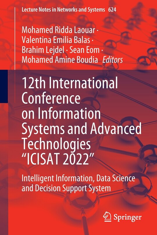 Couverture_12th International Conference on Information Systems and Advanced Technologies ICISAT 2022