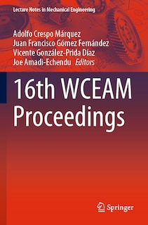 Front cover_16th WCEAM Proceedings