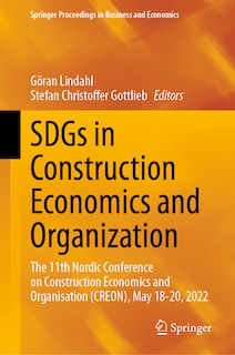 Front cover_SDGs in Construction Economics and Organization