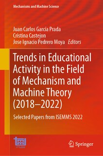 Couverture_Trends in Educational Activity in the Field of Mechanism and Machine Theory (2018-2022)