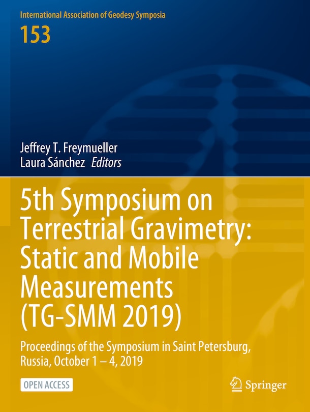 Couverture_5th Symposium on Terrestrial Gravimetry