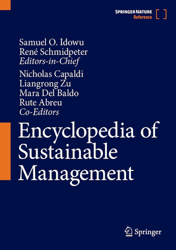 Couverture_Encyclopedia of Sustainable Management