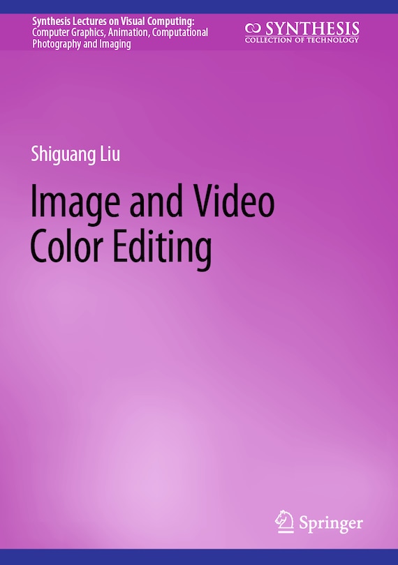 Front cover_Image and Video Color Editing