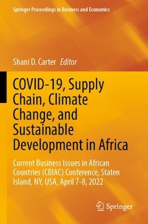 Front cover_COVID-19, Supply Chain, Climate Change, and Sustainable Development in Africa