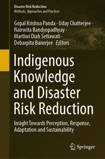 Couverture_Indigenous Knowledge and Disaster Risk Reduction