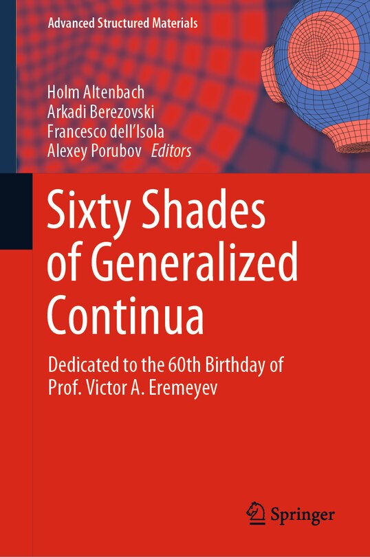 Front cover_Sixty Shades of Generalized Continua