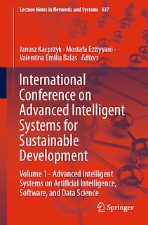 Couverture_International Conference on Advanced Intelligent Systems for Sustainable Development