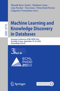 Front cover_Machine Learning and Knowledge Discovery in Databases