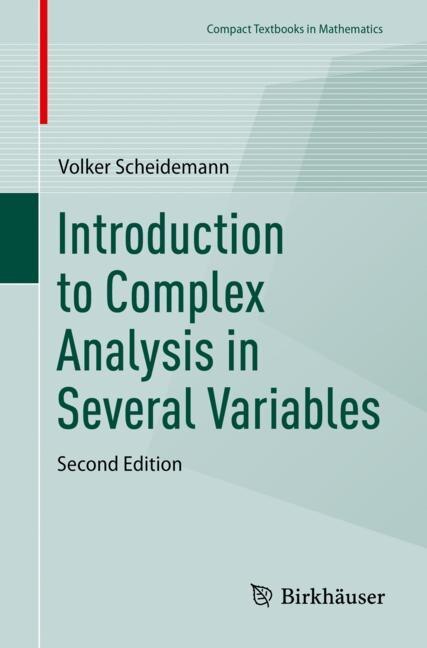 Front cover_Introduction to Complex Analysis in Several Variables