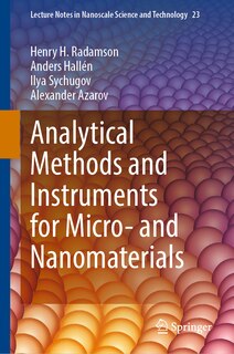 Front cover_Analytical Methods and Instruments for Micro- and Nanomaterials
