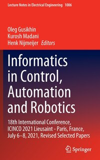 Front cover_Informatics in Control, Automation and Robotics
