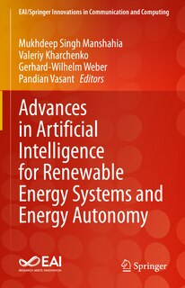 Couverture_Advances in Artificial Intelligence for Renewable Energy Systems and Energy Autonomy