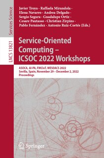 Front cover_Service-Oriented Computing - ICSOC 2022 Workshops