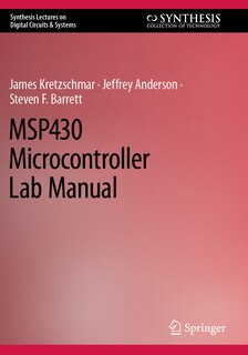 Couverture_MSP430 Microcontroller Lab Manual