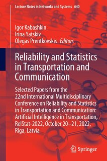 Front cover_Reliability and Statistics in Transportation and Communication