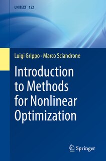 Couverture_Introduction to Methods for Nonlinear Optimization