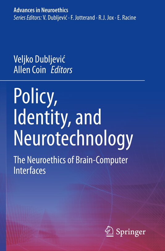 Front cover_Policy, Identity, and Neurotechnology