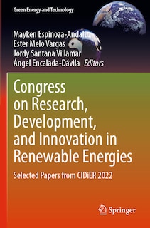 Couverture_Congress on Research, Development, and Innovation in Renewable Energies