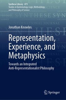 Couverture_Representation, Experience, and Metaphysics