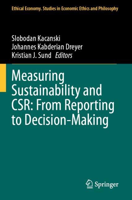 Couverture_Measuring Sustainability and CSR