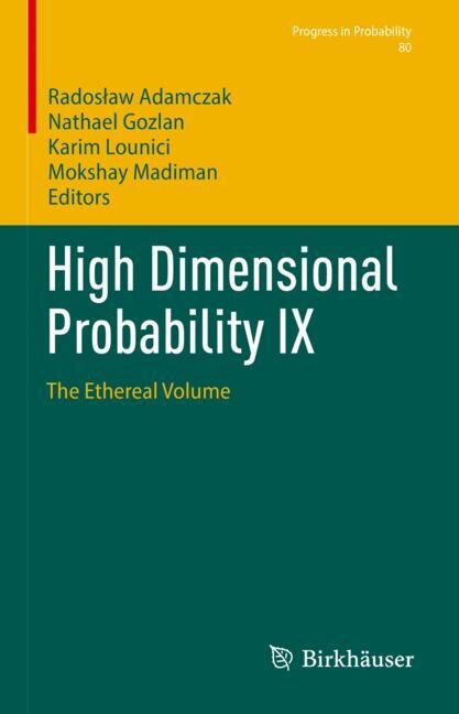 Front cover_High Dimensional Probability IX