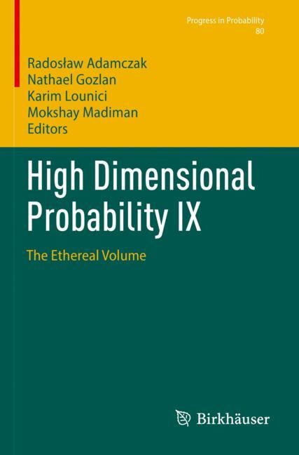 Front cover_High Dimensional Probability IX