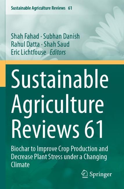 Front cover_Sustainable Agriculture Reviews 61