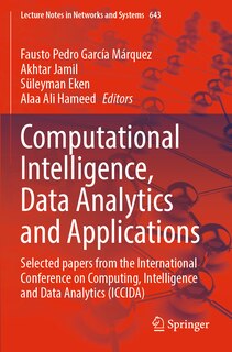 Front cover_Computational Intelligence, Data Analytics and Applications