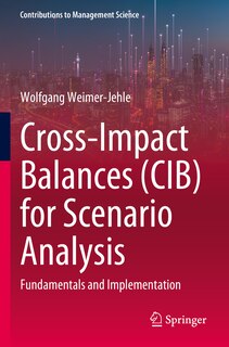 Couverture_Cross-Impact Balances (CIB) for Scenario Analysis